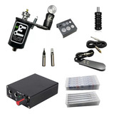 Máquina Tatuagem Pedal , Cabo Clip , Grip , Fonte + Brinde