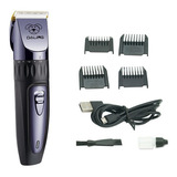 Maquina Tosa Pet Cães Gatos Recarregável Bivolt Daling Cor Preto 110v/220v
