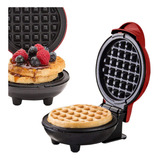 Maquina Waffle Elétrica Mini Wafer Forma