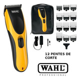 Maquina Wahl Profissional Haircut Beard Diy Cabelo E Barba Cor Amarelo/preto 110v/220v