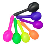 Maraca De Plástico Colorida Kit Com 15 Melhor Preço Do Site!