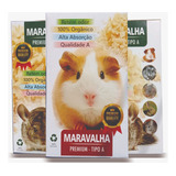 Maravalha Serragem Coelho Hamster Roedores 3 X Caixas