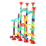 Marble Run Set Race Track Toy, 142 Unidades, Maze Game Build