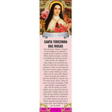 Marca Página Santa Terezinha Das Rosas. C/ 100un