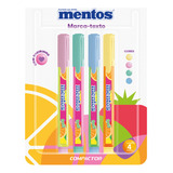 Marca Texto Mentos Compactor Tons Pastéis