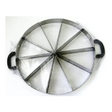 Marcador Cortador De Bolo Pizza Torta Pudim 10 Pedaços Inox