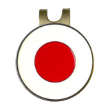 Marcador De Bola De Golfe - Green Marker - Bandeira Do Japão