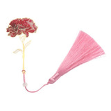 Marcador De Páginas Livro Cravo Metal Tassel