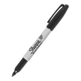 Marcador Permanente Sharpie Ponta Fina Preto