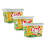 Margarina Qualy Com Sal 500g - Kit 3