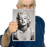 Marilyn Monroe Poster Vintage Retro Diamante Vestido A4 53
