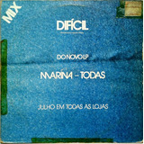 Marina Lima Lp Single 1985 Difícil
