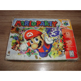 Mario Party Americano Com Caixa E Manual Nintendo 64 N64