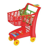Market Vermelho Carrinho De Mercado Magic Toys