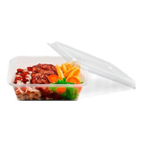 Marmita Embalagem Fitness Microondas Freezer 500ml C/100 Un