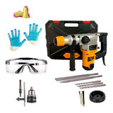 Martelete Rompedor Furadeira Industrial 1250.w 6j 4200 Ipm