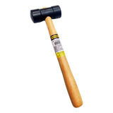 Martelo De Borracha 40mm Com Cabo Madeira Resistente Top