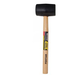 Martelo De Borracha Preta 40 Mm Marreta Martelinho Piso