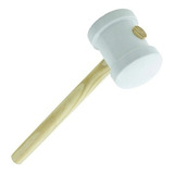 Martelo Marreta Borracha Branco 80mm (grande)