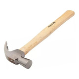 Martelo Unha 27 Mm 450g Com Cabo Madeira 1042055 Sparta