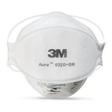 Máscara Aura 9320 + Br 3m Pff2 N95 N95 3m Com 25 Unidades