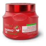 Máscara Banho De Verniz Morango Forever Liss 250gr Fragrância Do Tratamento Morango Cor De Cabelo Todas