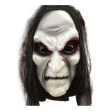 Máscara Cabelo Comprido Vampiro Terror Halloween