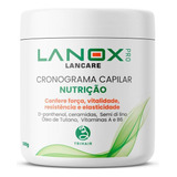 Máscara Cronograma Capilar Nutrição Lanox 500g