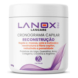 Máscara Cronograma Capilar Reconstrução Lanox 500g