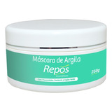 Mascara De Argila Detox Repos 250gr Sensação Relaxante Pés Tipo De Pele Todas