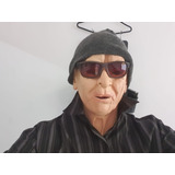 Máscara De Látex Realista 3d Senhor Idoso Adulto Halloween Cor Bege