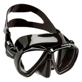 Máscara De Mergulho Cressi Ranger Silicone Snorkel E Apneia Cor Preto/preto