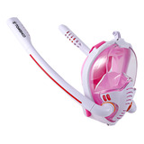 Máscara De Mergulho De Tubo Duplo Máscara Facial De Snorkel