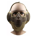 Mascara De Metal Airsoft Com Tela