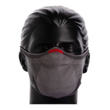 Mascara De Proteção Corrida Bike Fiber Knit 3d Com 1 Refil 