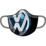 Máscara De Proteção Lavável Dupla Camada Fãs Volkswagen