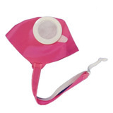 Máscara De Rosto Tecido Reutilizável Em Nylon 50 Filtro Rosa