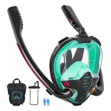 Máscara De Snorkel Facial Completa Com