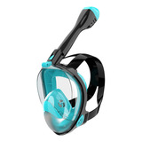 Máscara De Snorkel Máscara De Mergulho Facial Completa Anti-