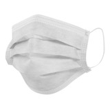Máscara Descartável De Proteção Facial Tripla Cx C/ 50 Pçs