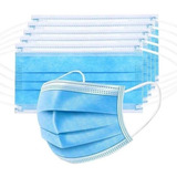 Máscara Descartável De Proteção Facial Tripla Cx C/ Pçs 50