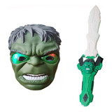 Máscara E Espada Do Hulk Vingadores