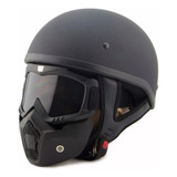 Máscara Face Mask Proteção Óculos Airsoft Moto Fumê Harley