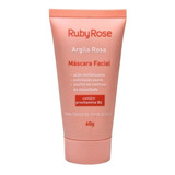 Máscara Facial Argila Rosa Skin Care Ruby Rose Hb-404 60g