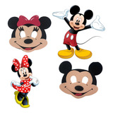Máscara Fantasia Infantil E.v.a Minnie Mickey