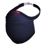 Máscara Fiber Knit De Proteção 3d Reutilizável Com Refil Cor Azul-marinho Tamanho G