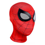 Mascara Homem Aranha Olhos 3d Adulto E Infantil Tecido Cor Vermelho