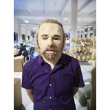 Máscara Humana De Latexrealista Halloween À Pronta Entrega