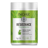 Máscara Inoar Resistance Fibra De Bambu Hidratante 1000g