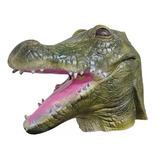 Máscara Jacaré Réptil Animal Crocodilo Pronta Entrega